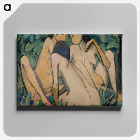 アートパネル-Three Women in a Wood
 - セントルイス美術館 Canvas.