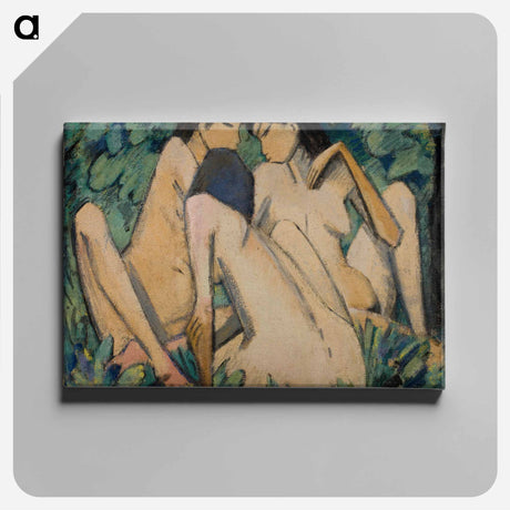 アートパネル-Three Women in a Wood
 - セントルイス美術館 Canvas.