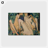 アートポストカード-Three Women in a Wood
 - セントルイス美術館 Postcard.