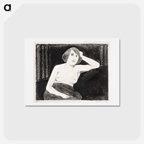 Seated Nude
 - サミュエル ジェスルン Postcard.