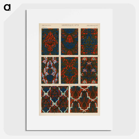アートポスター-Nineteenth-Century Ornament
 - 装飾の文法 Poster.