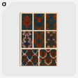 アートポストカード-Nineteenth-Century Ornament
 - 装飾の文法 Postcard.