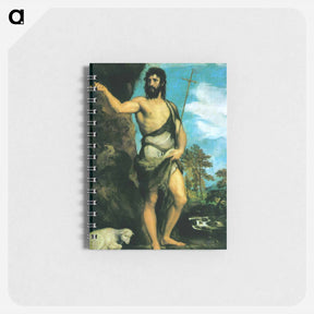 アートメモ帳-St. John the Baptist - ティツィアーノ ヴェチェッリオ Memo.