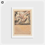アートポストカード-Jerusalem, Plate 95 - ウィリアム ブレイク Postcard.