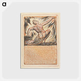 アートポストカード-Jerusalem, Plate 95 - ウィリアム ブレイク Postcard.