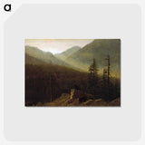 2-21_Albert-Bierstadt_postcard