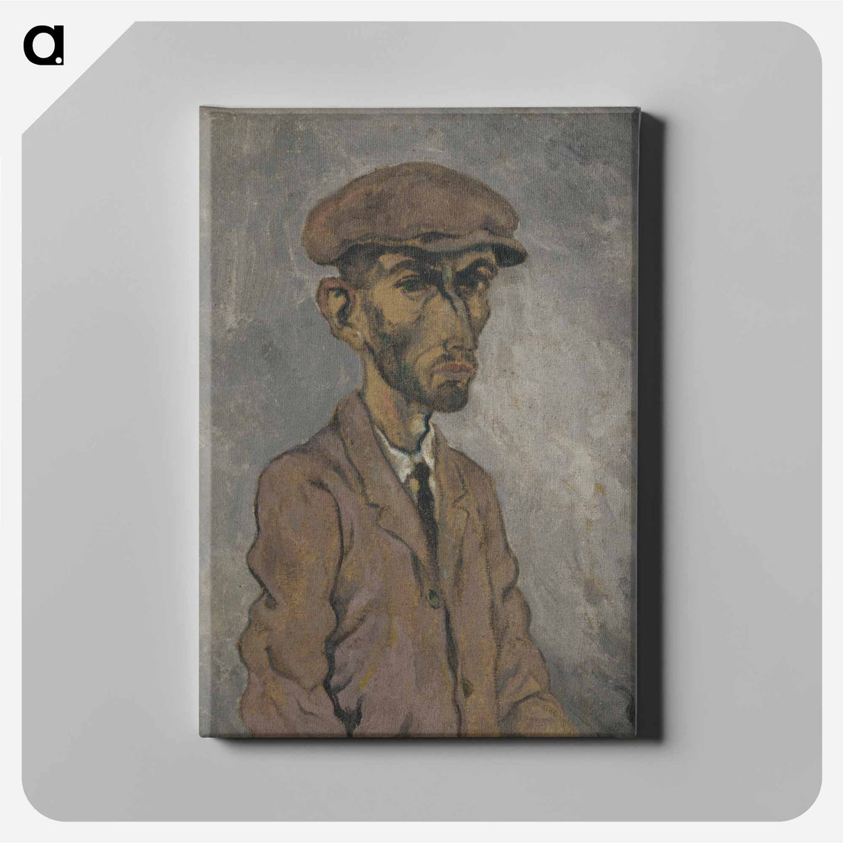 Self-portrait - アーノルド ピーター ワイズ クビンチャン Canvas.
