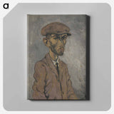 Self-portrait - アーノルド ピーター ワイズ クビンチャン Canvas.