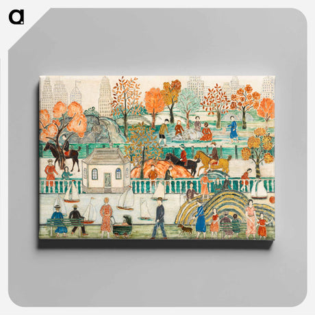 アートパネル-Central Park
 - バーンズ・コレクション Canvas.