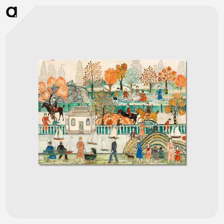 アートポストカード-Central Park
 - バーンズ・コレクション Postcard.