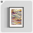 アートポスター-Glitch Pattern Background (Remixed)
 - 大英図書館 Poster.