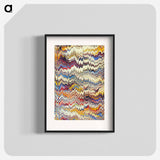 アートポスター-Glitch Pattern Background (Remixed)
 - 大英図書館 Poster.
