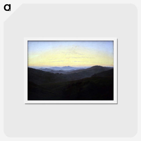 2-21_Caspar-David-Friedrich_hagaki