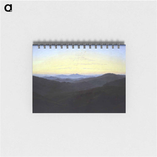 The Riesengebirge - カスパー ダーヴィト フリードリヒ Memo.