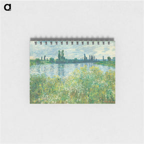 アートメモ帳-Banks of the Seine, Vétheuil - クロード モネ Memo.