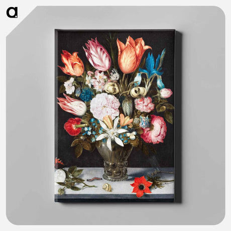 アートパネル-Flowers in a Glass
 - クリーブランド美術館 Canvas.