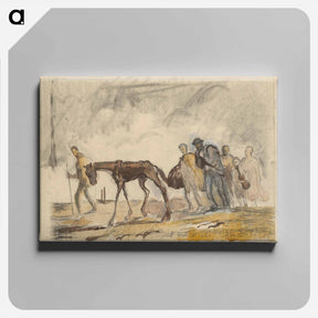 アートパネル-Refugees Study
 - シプリアン マジェルニク Canvas.