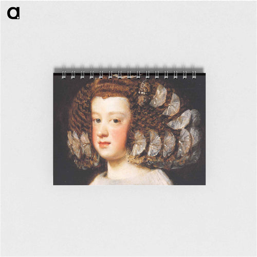 The Infanta Maria Theresa, daughter of Philip IV of Spain - ディエゴ ベラスケス Memo.