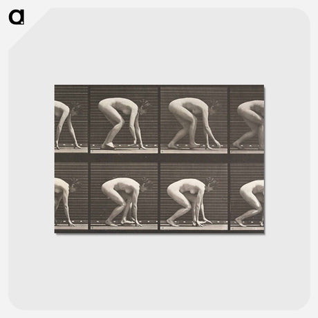 アートポストカード-Walking on Hands and Feet
 - エドワード マイブリッジ Postcard.