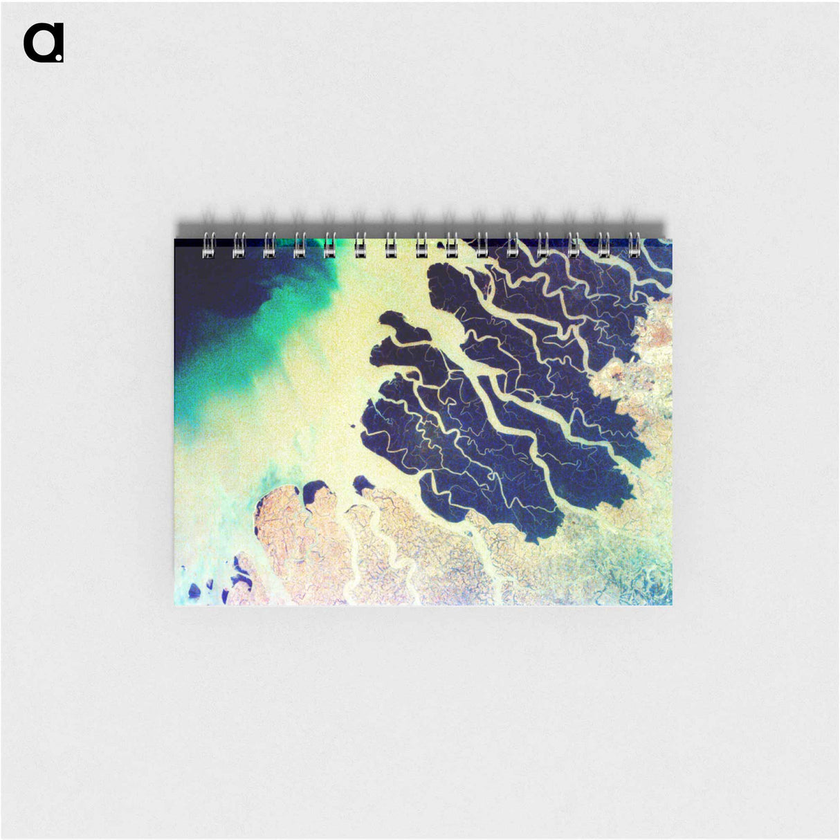 アートメモ帳-Ganges Delta
 - 上空からの地球 Memo.