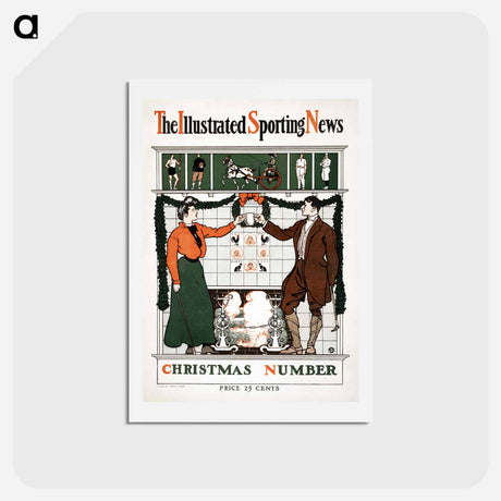 アートポストカード-The Illustrated Sporting News - エドワード ペンフィールド Postcard.