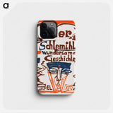 Peter Schlemihl's Wondrous Story - Ernst Ludwig Kirchner Phone Case.