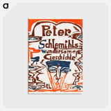 アートポストカード-Peter Schlemihl's Wondrous Story - エルンスト ルートヴィヒ キルヒナー Postcard.