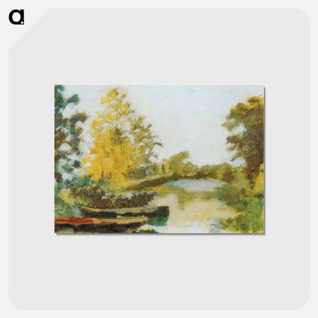 アートポストカード-Banks of the Canal - アンリ マティス Postcard.