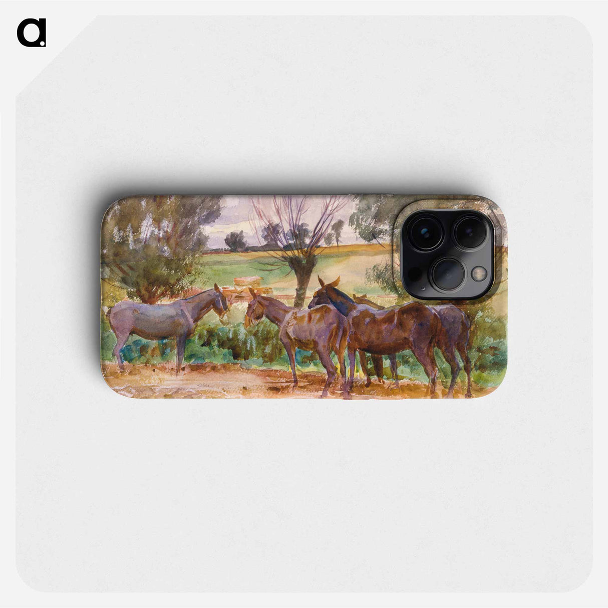 Mules - John Singer Sargent Phone Case.