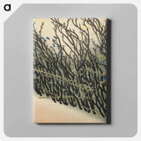 アートパネル-Hedge from Momoyogusa–Flowers of a Hundred Generations - 神坂 雪佳 Canvas.