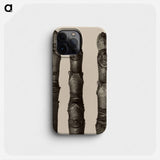 Aesculus parviflora - Karl Blossfeldt Phone Case.