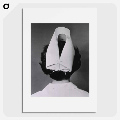 アートポスター-Nurse with Stripeless Cap
 - 国立医学図書館 Poster.