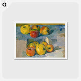 アートポストカード-Apples - ポール セザンヌ Postcard.