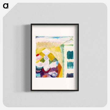 Interieur mit der Uhr (Interior with the Clock)
 - パウル クレー Poster.