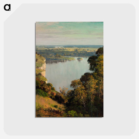 アートポストカード-The River’s Golden Dream
 - セントルイス美術館 Postcard.