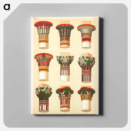 アートパネル-Nineteenth-Century Ornament Pattern
 - 装飾の文法 Canvas.