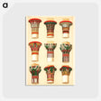 アートポストカード-Nineteenth-Century Ornament Pattern
 - 装飾の文法 Postcard.