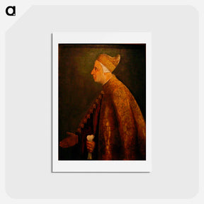 アートポストカード-The Doge Niccolo Marcello - ティツィアーノ ヴェチェッリオ Postcard.