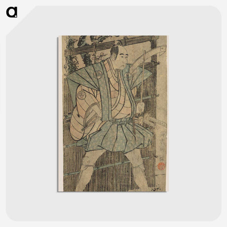 2-21_Toshusai-Sharaku_postcard