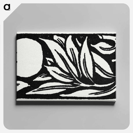 アートパネル-Love is Enough–Narrow Band of Ornament with Apples and Foliage - ウィリアム モリス Canvas.