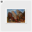 アートポストカード-Whale’s Jaw, Dogtown Common, Cape Ann, Massachusetts
 - イェール大学アートギャラリー Postcard.