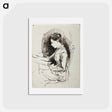 アートポストカード-Annie Edelfelt, taiteilijan sisar - アルバート エーデルフェルト Postcard.