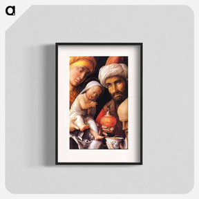 アートポスター-The Adoration of the Magi (detail) - アンドレア マンテーニャ Poster.