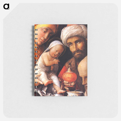 The Adoration of the Magi (detail) - アンドレア マンテーニャ Memo.