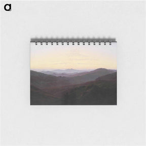 アートメモ帳-Riesengebirge - カスパー ダーヴィト フリードリヒ Memo.