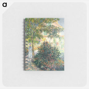アートメモ帳-Camille Monet in the Garden at Argenteuil - クロード モネ Memo.
