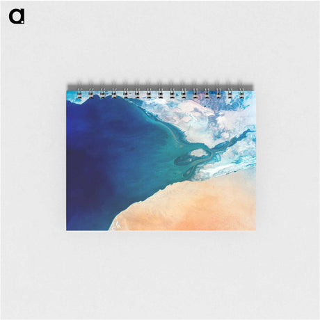 アートメモ帳-Baja California, Colorado River, and Sonora Desert
 - 上空からの地球 Memo.