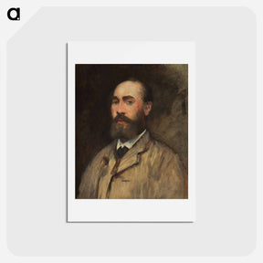 アートポストカード-Jean-Baptiste Faure - エドゥアール マネ Postcard.