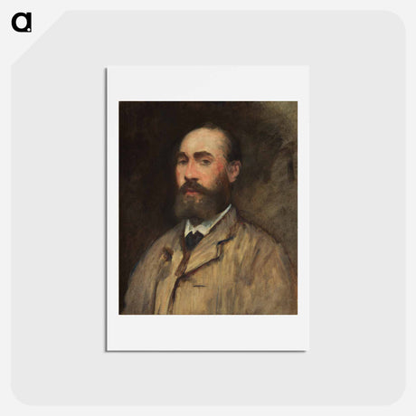 アートポストカード-Jean-Baptiste Faure - エドゥアール マネ Postcard.