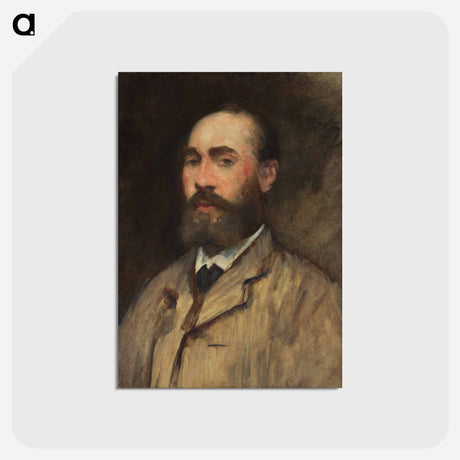 アートポストカード-Jean-Baptiste Faure - エドゥアール マネ Postcard.